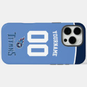 Gepersonaliseerde Titans Jersey Amerikaans Footbal Case-Mate iPhone Case (Achterkant (horizontaal))