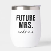 Gepersonaliseerde toekomst mevrouw naam bruiloft (Links)