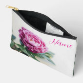 Gepersonaliseerde toilettas - Pink Peony Etui (Open)
