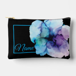Gepersonaliseerde toilettas - Waterverf Flower Etui