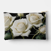 Gepersonaliseerde toilettas - White Rose Etui (Achterkant)