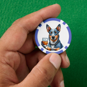 Gepersonaliseerde Top Dog Composiet Poker Chips