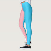 Gepersonaliseerde transgender vlag leggings (Links)