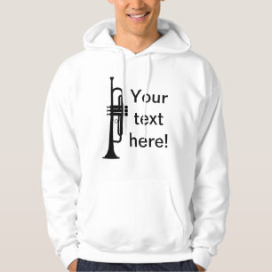 Gepersonaliseerde trompet hoodie