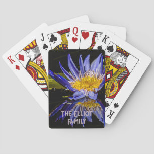 Gepersonaliseerde "Tropic Orchid" speelkaarten