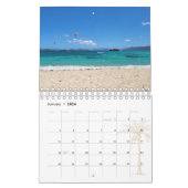 Gepersonaliseerde Tropical Beach 2026 Foto Kalender (Jan 2026)