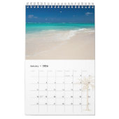 Gepersonaliseerde Tropical Beach 2026 Foto Kalender (Jan 2026)