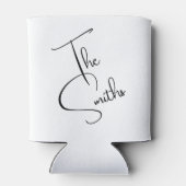 Gepersonaliseerde trouwdag Koelbox Blikjeskoeler (Achterkant)