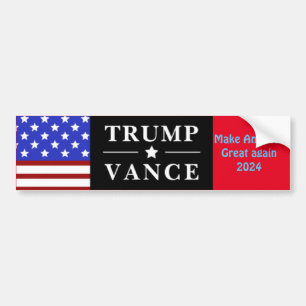 Gepersonaliseerde Trump Vance 2024 Bumpersticker
