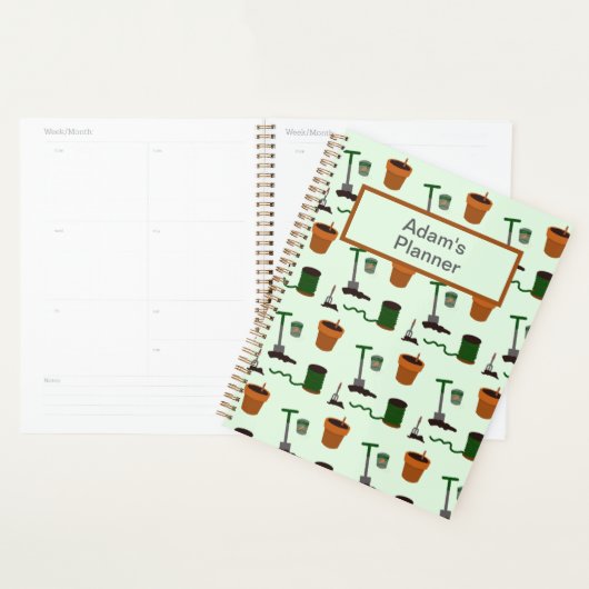 Gepersonaliseerde tuinplanner planner (Display)
