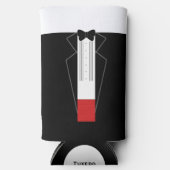 Gepersonaliseerde Tuxedo bruiloft Koelbox (Voorkant)