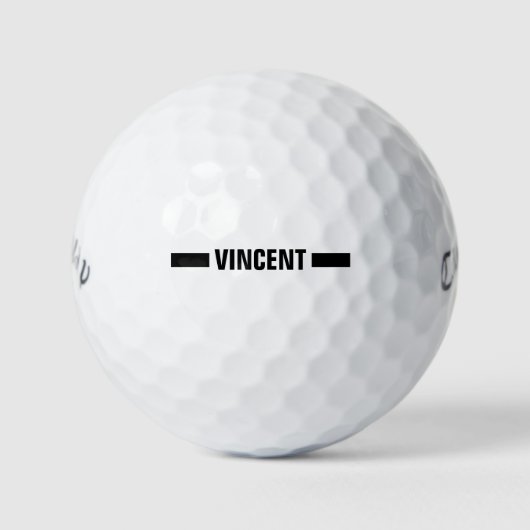 Gepersonaliseerde uitlijning hulp golfballen (Voorkant)