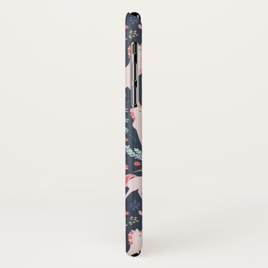 Gepersonaliseerde Unicorn-velden Case-Mate iPhone Case (Achterkant/links)