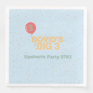 Gepersonaliseerde Upsherin Napkin Servet
