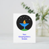 Gepersonaliseerde UU-Briefkaarten Briefkaart (Staand voorkant)