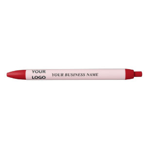 Gepersonaliseerde uw bedrijf Logo Info Business Pe Blauwe Inkt Pen