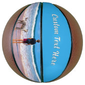 Gepersonaliseerde uw foto basketbal en aangepaste  (Verticaal)