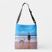 Gepersonaliseerde uw foto crossbody tas aangepaste (Achterkant)