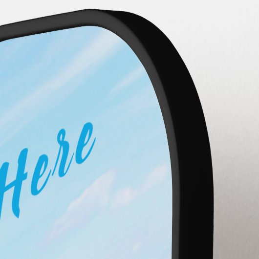 Gepersonaliseerde uw foto en tekst Pickleball Padd Pickleball Paddle (Links Detail)