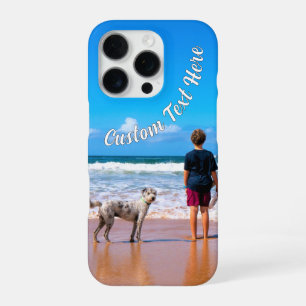 Gepersonaliseerde uw foto iPhone Case Aangepaste t 16 Pro Hoesje