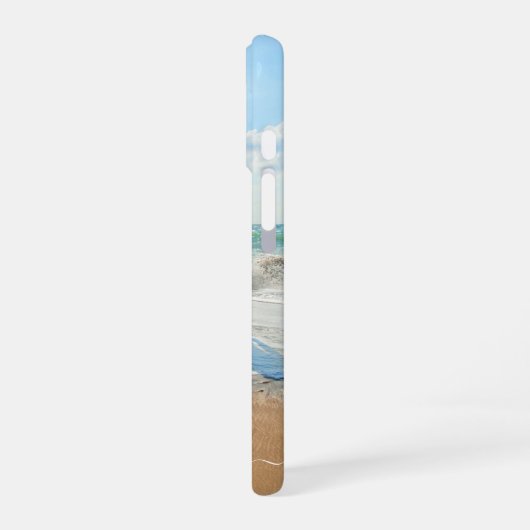 Gepersonaliseerde uw foto iPhone Case Aangepaste t iPhone 16 Hoesje (Linkerkant)