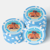 Gepersonaliseerde uw foto poker chips aangepaste t (Opstapeling)
