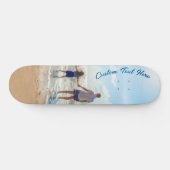 Gepersonaliseerde uw foto skateboard en aangepaste (Horizontaal)