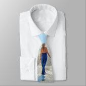 Gepersonaliseerde uw foto-Stropdas met aangepaste  Stropdas (Gebonden)