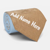 Gepersonaliseerde uw foto-Stropdas met aangepaste Stropdas (Opgerold)