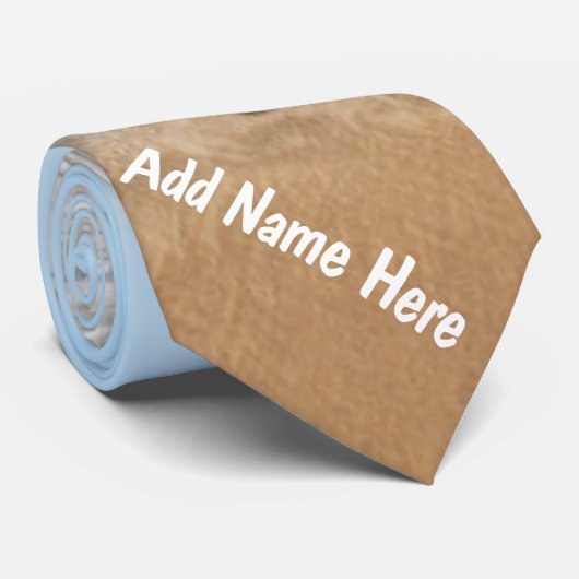 Gepersonaliseerde uw foto-Stropdas met aangepaste  Stropdas (Opgerold)