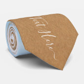 Gepersonaliseerde uw foto-Stropdas met aangepaste  Stropdas (Opgerold)