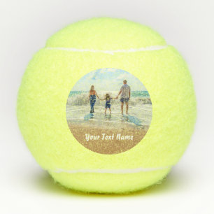 Gepersonaliseerde uw foto tennis ballen aangepaste
