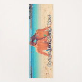 Gepersonaliseerde Uw Foto Yoga Mat met Aangepaste (Voorkant)