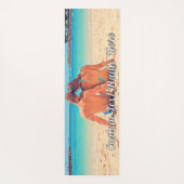 Gepersonaliseerde Uw Foto Yoga Mat met Aangepaste (Achterkant)