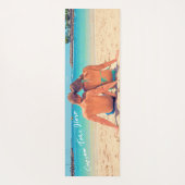 Gepersonaliseerde Uw Foto Yoga Mat met Aangepaste  (Achterkant)