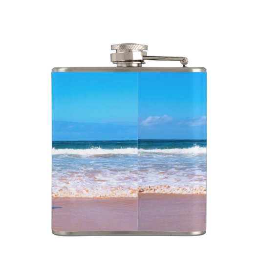 Gepersonaliseerde uw Pet Photo Flask met aangepast Heupfles (Achterkant)
