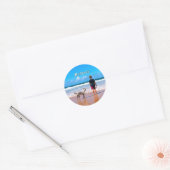 Gepersonaliseerde Uw Pet Photo Sticker Aangepaste  (Envelop)