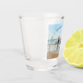 Gepersonaliseerde uw Photo Shot Glass en aangepast Shot Glas (Links)