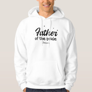 Gepersonaliseerde vader van de Bride Hoodie