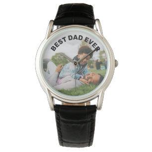 Gepersonaliseerde Vaderdag cadeau voor papa Horloge