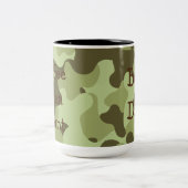 Gepersonaliseerde vaderdag Camouflage Mok (Center)