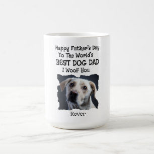 Gepersonaliseerde Vaderdag Dog Mok