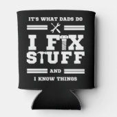 Gepersonaliseerde Vaderdag Fix IT Blikjeskoeler (Achterkant)