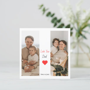 Gepersonaliseerde Vaderdag-Kaart