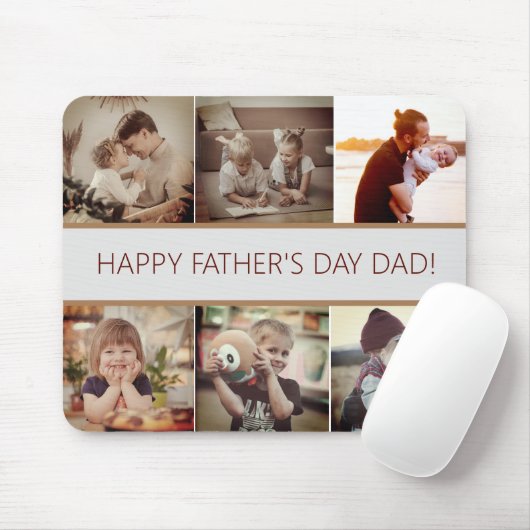 Gepersonaliseerde Vaderdag-Muismat Muismat (Met muis)