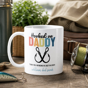 Gepersonaliseerde Vaderdag Verliefd op Papa Viss Koffiemok