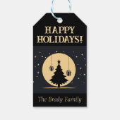 Gepersonaliseerde vakantie cadeau label cadeaulabel (Achterkant)