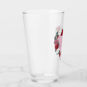 Gepersonaliseerde Valentijn Rozen Glas (Rechts)