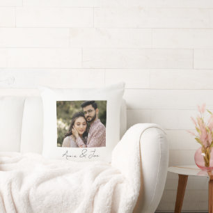 Gepersonaliseerde Valentijn's Day Photo Gift Kussen