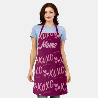 Gepersonaliseerde Valentijnsdag cadeau voor mama Schort